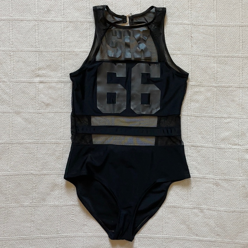 UNIF Bodysuit size XS number 66 slightly faded